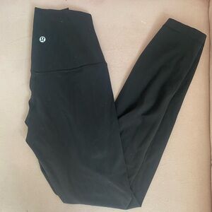 Lululemon size 2 align leggings black (like new)